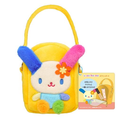 サンリオキャラクターズ ボアミニポーチ ウサハナ Accessories