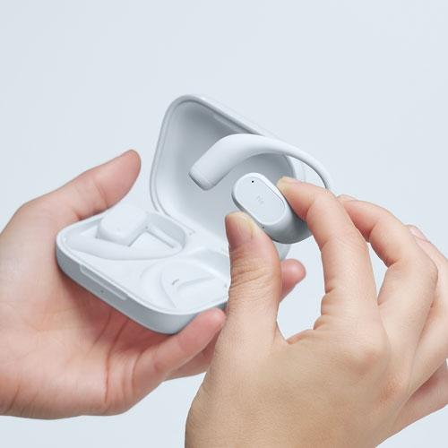 radius イヤーフック型完全ワイヤレスイヤホン HP-H300BT ブルーグレー Headphone/Earphone |  | 12