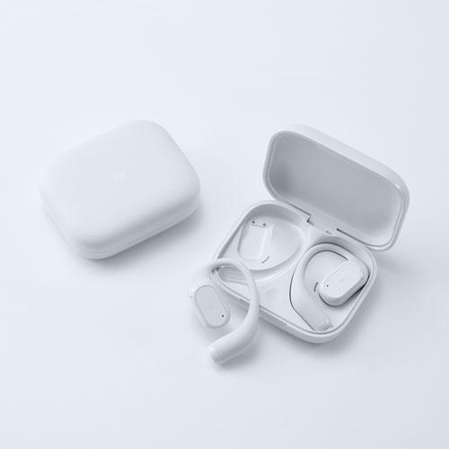 radius イヤーフック型完全ワイヤレスイヤホン HP-H300BT ブルーグレー Headphone/Earphone |  | 03