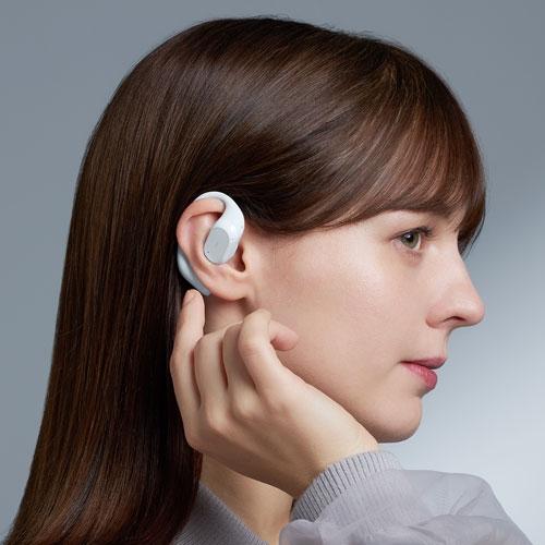 radius イヤーフック型完全ワイヤレスイヤホン HP-H300BT ブルーグレー Headphone/Earphone |  | 04