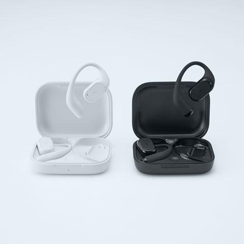 radius イヤーフック型完全ワイヤレスイヤホン HP-H300BT ブルーグレー Headphone/Earphone |  | 07