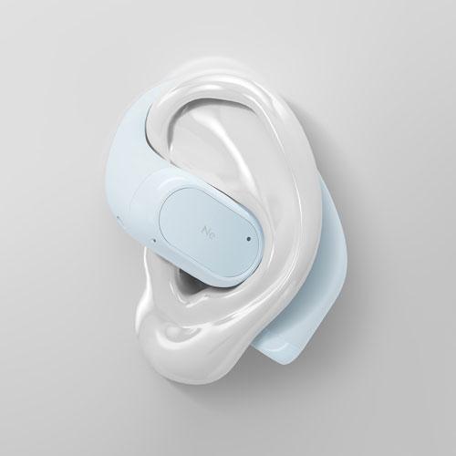 radius イヤーフック型完全ワイヤレスイヤホン HP-H300BT ブルーグレー Headphone/Earphone |  | 08