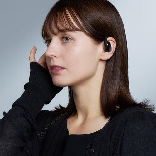 radius イヤーフック型完全ワイヤレスイヤホン HP-H300BT ブラック Headphone/Earphone |  | 04