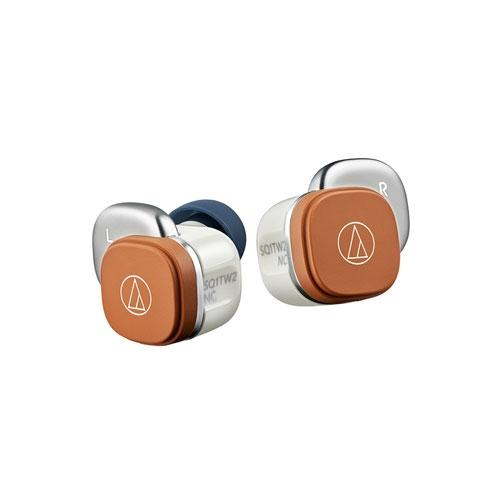 audio-technica ノイズキャンセリング 完全ワイヤレスイヤホン ATH-SQ1TW2 NC/ホワイトキャメル Headphone/Earphone | 