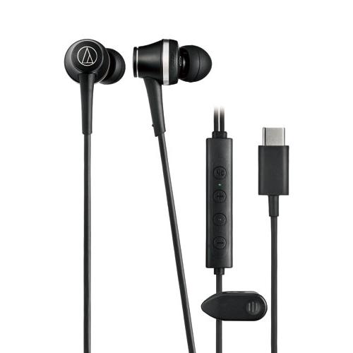 audio-technica USB Type-C用 ノイズキャンセリングイヤホン ATH-CKD7NC/ブラック Headphone/Earphone | 