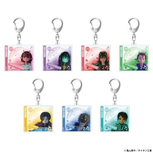 銀河特急 ミルキー☆サブウェイ × TOWER RECORDS CD風トレーディングアクリルキーホルダー(全種セット) Accessories | 