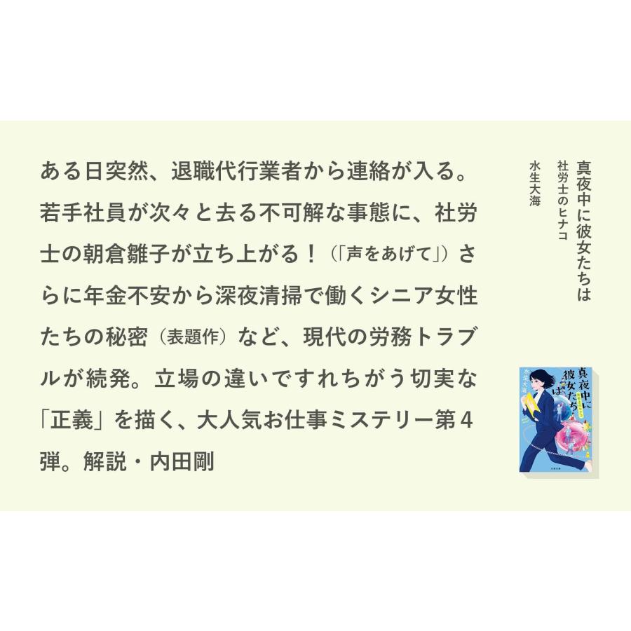 水生大海 真夜中に彼女たちは 社労士のヒナコ Book |  | 03