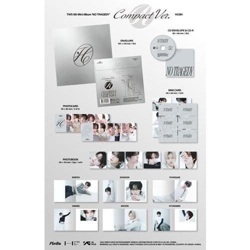 TWS 5th Mini Album「NO TRAGEDY」Compact Ver. (HUSH)(ランダム