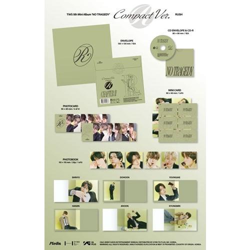 TWS 「NO TRAGEDY」 Compact 特典コンプセット TWS 5th Mini Album「NO TRAGEDY」Compact Ver. (RUSH)(ランダム