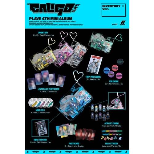 PLAVE PLAVE 4th Mini Album 'Caligo Pt.2' (INVENTORY Ver.)(ランダムバージョン) CD ※特典あり |  | 01