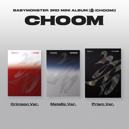 BABYMONSTER CHOOM: 3rd Mini Album (Metallic Ver.)＜オンライン限定＞ CD ※特典あり（Yahoo!・タワーレコード Yahoo!店）