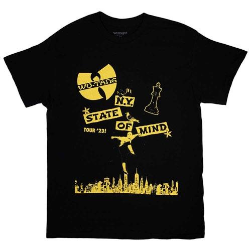 Wu-Tang Clan Wu-Tang Clan Tour '23 NY State Of Mind Black (Back Print & Ex-Tour) Tシャツ Mサイズ Apparel |  | 01