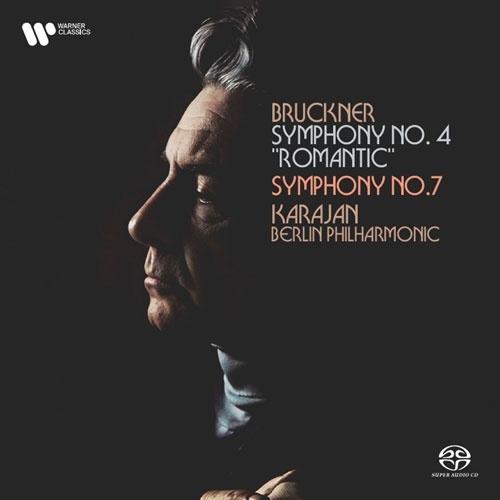 ヘルベルト・フォン・カラヤン ブルックナー: 交響曲第4番&第7番＜限定盤＞ SACD Hybrid | 