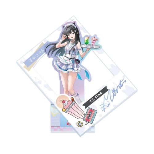 オーロラアクリルスタンド　ミント　アニス　NIKKE×タワーレコードカフェ 勝利の女神:NIKKE × TOWER RECORDS Pop+Frame オーロラアクリル