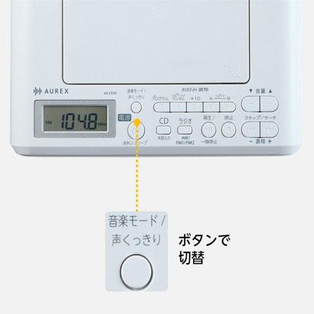 東芝 CDラジオ AX-CR30 ホワイト Accessories |  | 07