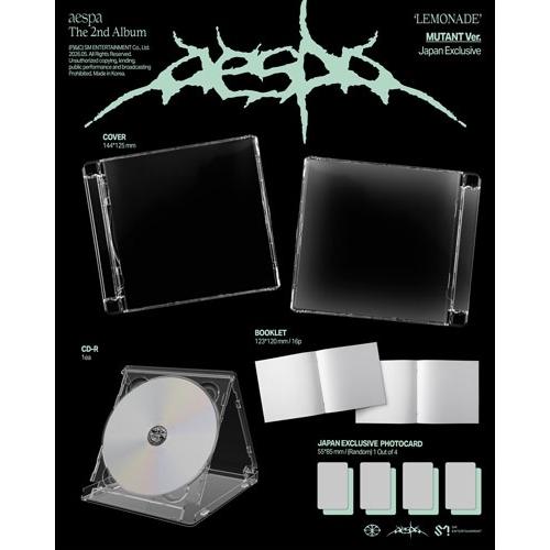 aespa LEMONADE: aespa Vol.2 (MUTANT Ver.)(Japan Exclusive)＜タワーレコード限定特典対象＞ CD ※特典あり |  | 01