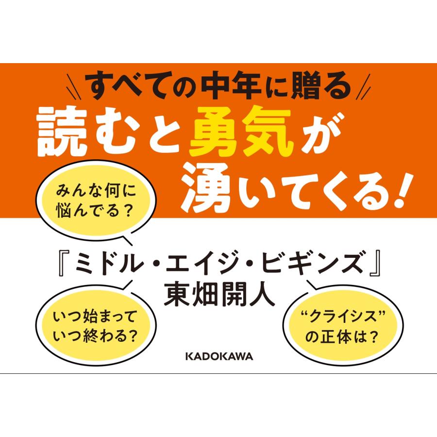 東畑開人 ミドル・エイジ・ビギンズ Book |  | 03