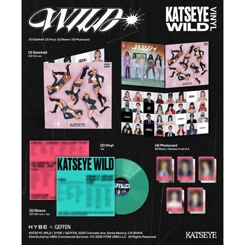KATSEYE WILD＜通常盤/プレシャス・ジェイド・ヴァイナル＞ LP ※特典あり |  | 01