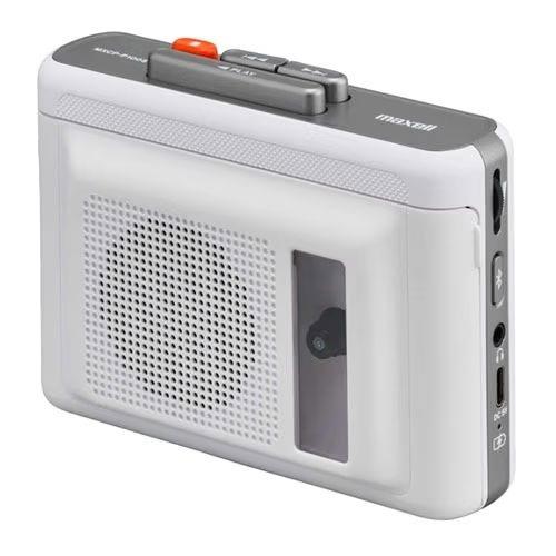 マクセル スピーカー付きBluetooth対応ポータブルカセットプレーヤー MXCP-P100SWH ホワイト Accessories |  | 01