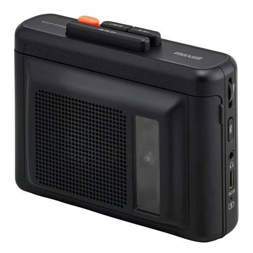 マクセル スピーカー付きBluetooth対応ポータブルカセットプレーヤー MXCP-P100SBK ブラック Accessories |  | 01