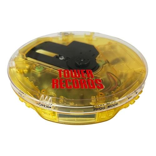 タワレコ Portable CD Player Yellow Accessories | 
