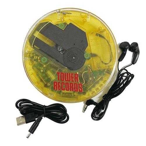 タワレコ Portable CD Player Yellow Accessories |  | 07