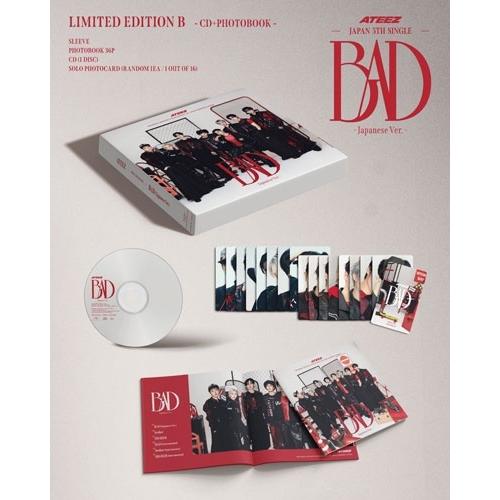 ATEEZ BAD (Japanese Ver.) ［CD+PHOTOBOOK］＜初回盤B＞ 12cmCD