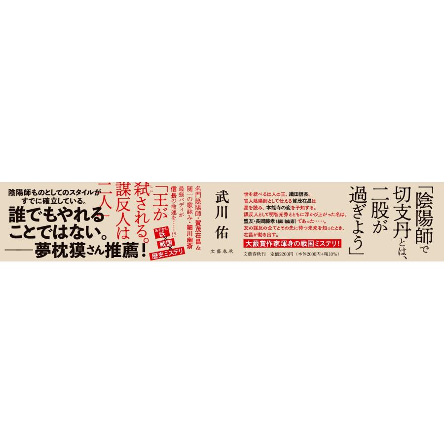 武川佑 悪行の王 切支丹陰陽師 Book |  | 03
