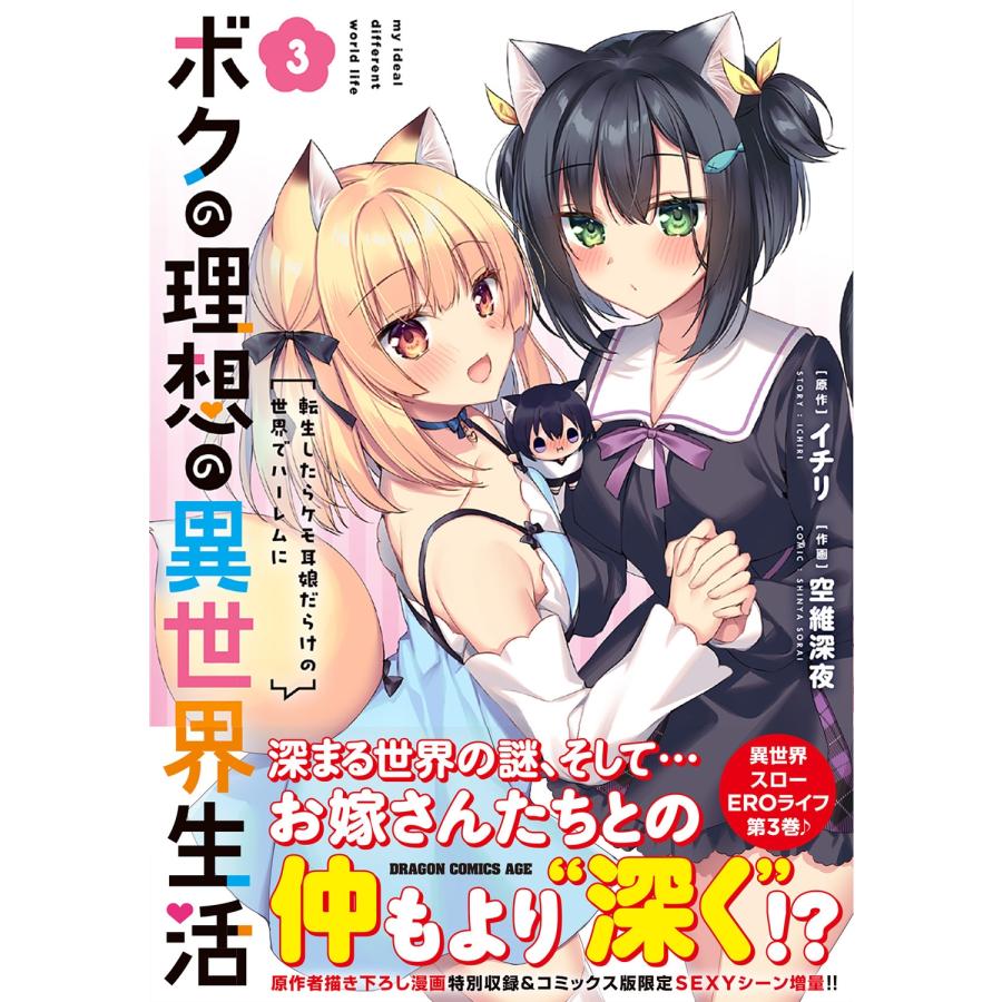 イチリ ボクの理想の異世界生活 転生したらケモ耳娘だらけの世界でハーレムに3 COMIC |  | 01