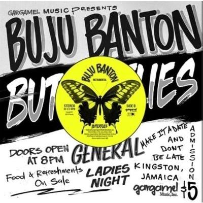 Buju Banton Butterflies 7inch Single | 