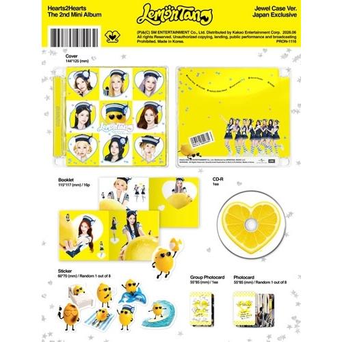 Hearts2Hearts The 2nd Mini Album 'Lemon Tang' (Japan Exclusive Ver