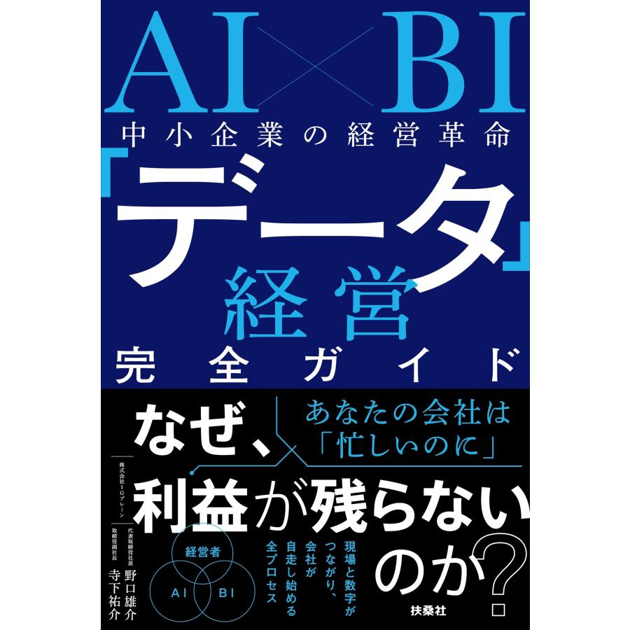 野口雄介 AI×BI 中小企業の経営革命 「データ経営」完全ガイド Book | 