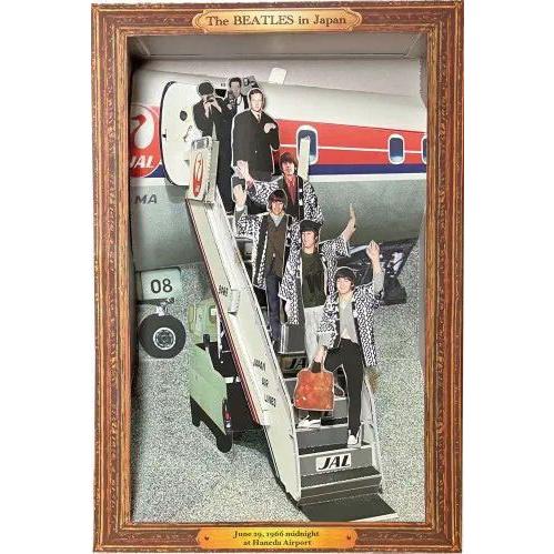 The Beatles JAPAN VISIT 1966 (PAPER DIORAMA) / JAPAN VISIT 1966 (羽田到着) - 立版古ペーパージオラマ組み立てキッ Accessories | 