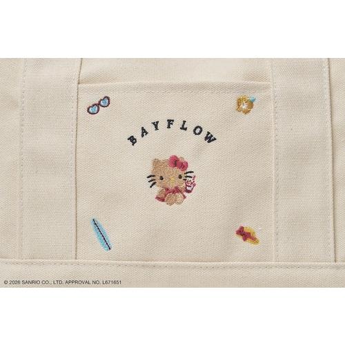 BAYFLOW × HELLO KITTY 刺繍ロゴトートバッグ BOOK Book |  | 05