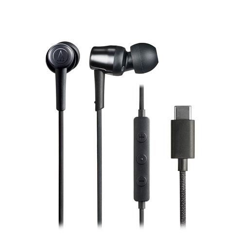 audio-technica USB Type-C イヤホン ATH-CKD30 ブラック Headphone/Earphone | 