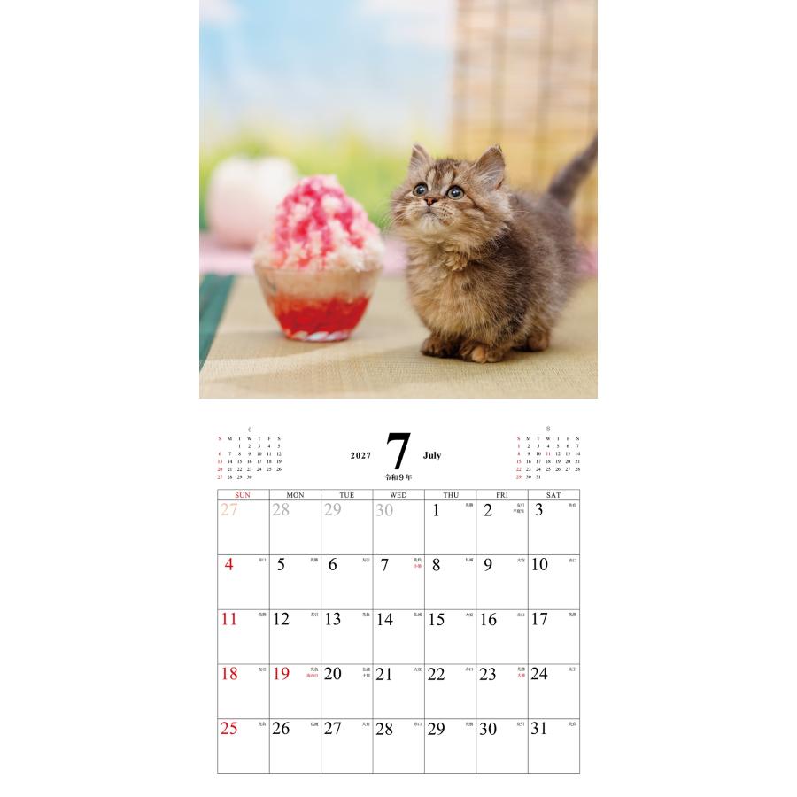 こねこのきもちカレンダー2027 Book |  | 02