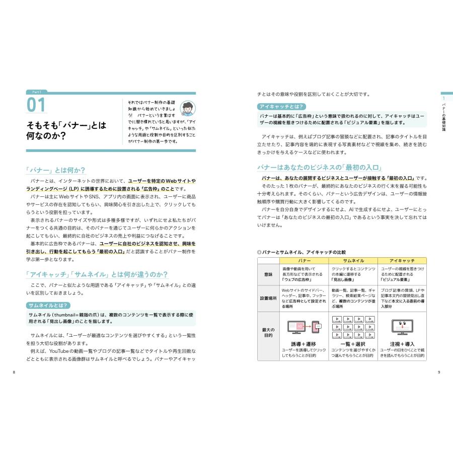 片岡亮太 ついクリックしたくなる!バナーデザインと制作のきほん Book |  | 01