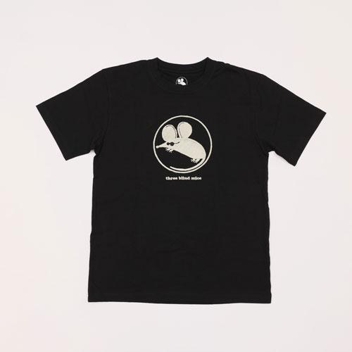 Three Blind Mice オリジナルロゴ Tシャツ(黒)Lサイズ Apparel | 