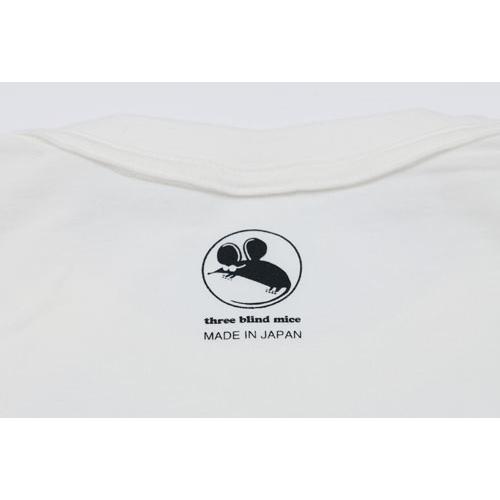 Three Blind Mice オリジナルロゴ Tシャツ(白)XLサイズ Apparel |  | 02