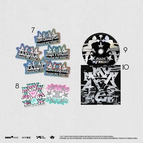 LE SSERAFIM 'Made My Night'(COMPACT ver.)(ランダムバージョン) 12cmCD Single ※特典あり |  | 08
