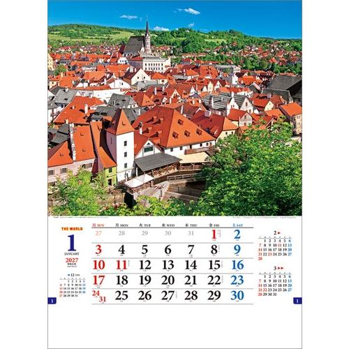 ザ・ワールド カレンダー 2027 Calendar |  | 01