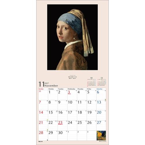 THE世界の名画 カレンダー 2027 Calendar |  | 02