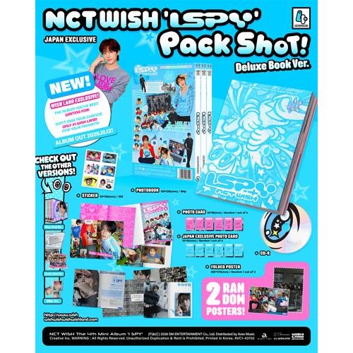 NCT WISH 4th Mini Album [I SPY] (Deluxe Book Ver. Japan Exclusive
