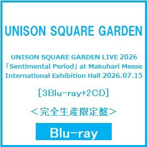 UNISON SQUARE GARDEN UNISON SQUARE GARDEN LIVE 2026 「Sentimental Period」 at Makuhari Messe International Exhi Blu-ray Disc ※特典あり | 