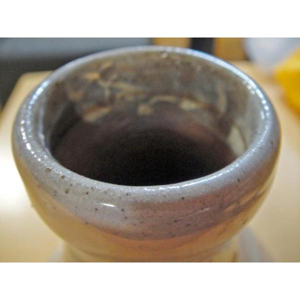 送料無料 ◇ 工芸品 陶磁器 白丹波焼 花瓶 正元直 直径165×高さ265mm