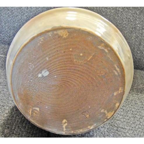 送料無料 ◇ 工芸品 陶磁器 白丹波焼 花瓶 正元直 直径165×高さ265mm