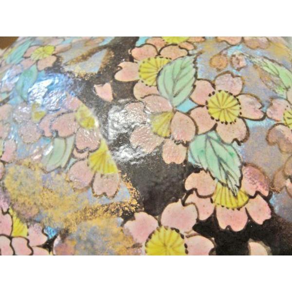 桜　壺　ツボ　花瓶 楽天市場】送料無料 わけあり セキレイの壺 アウトレット 蓋付き