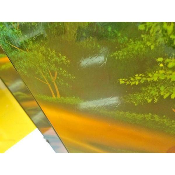 絵画 工芸品 漆 ◇ 屏風 九十九頭馬螺鈿 中国製 四曲一隻 群馬