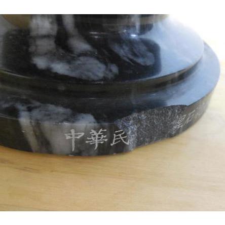 送料無料 ◇ 工芸品 大理石 花瓶 中国 直径220×高さ605mm 孔雀 送料無料 ◇ 工芸品 大理石 花瓶 中国 直径220×高さ605mm 孔雀