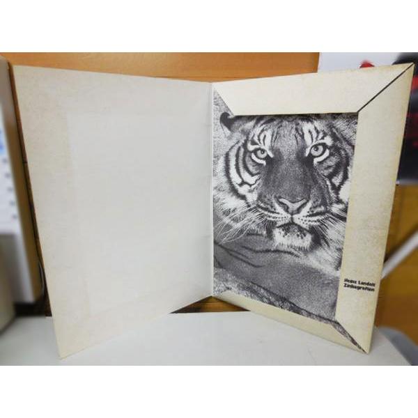 送料無料 ◇ 絵画 版画 ドイツ写真芸術家 Heinz Landolt 亜鉛製版 動物